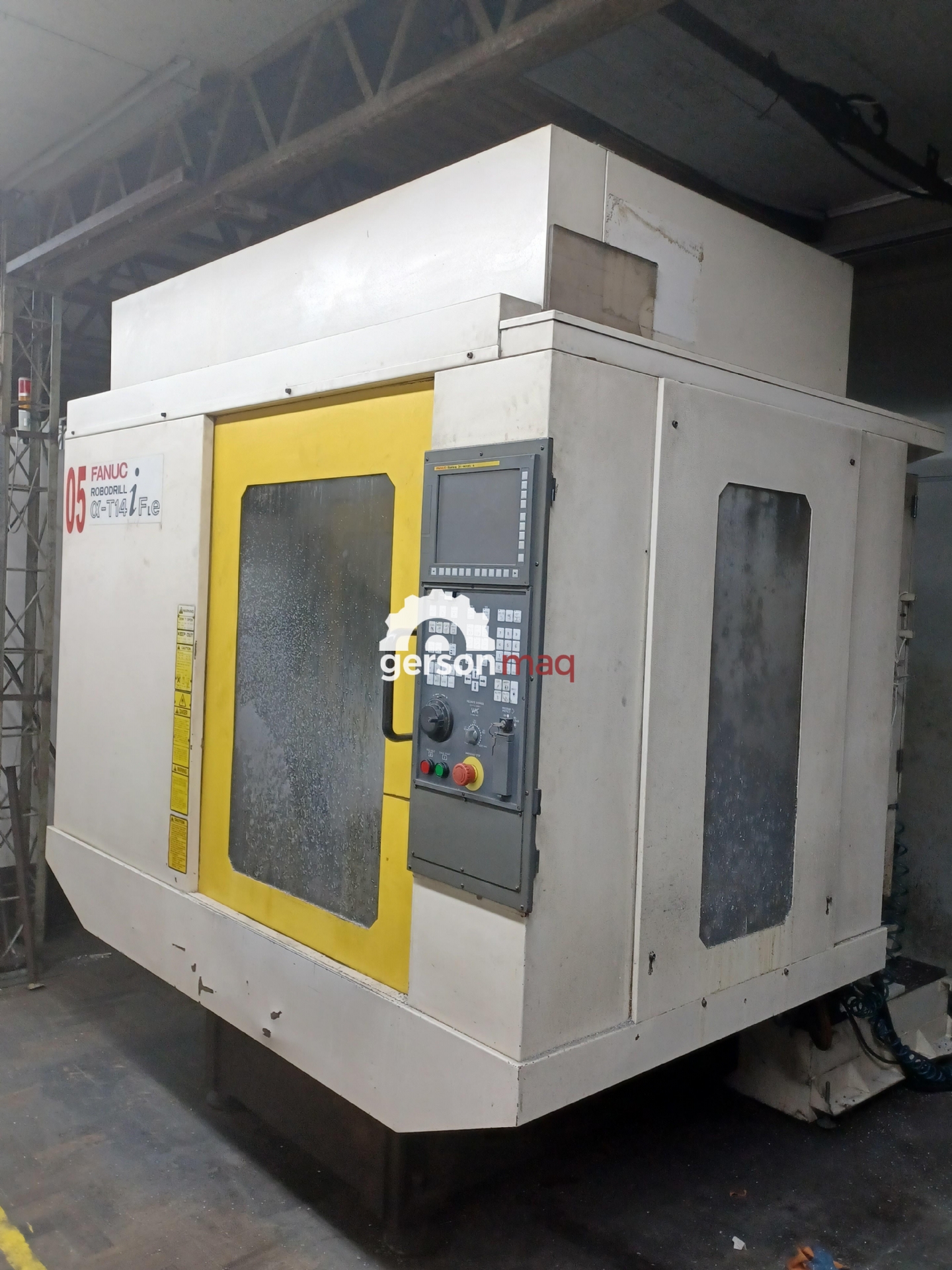 CENTRO DE USINAGEM HIGH SPEED FANUC ROBODRILL T14I-FLE ANO 2008